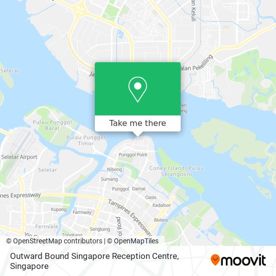 Outward Bound Singapore Reception Centre map
