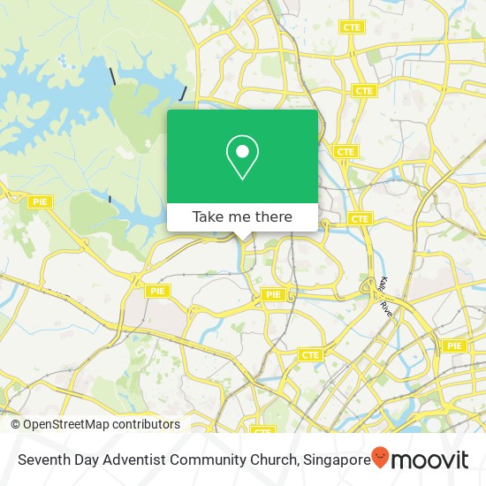 Seventh Day Adventist Community Church map