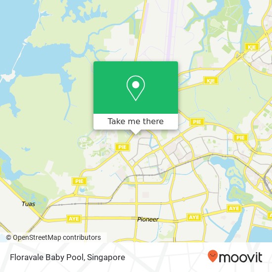 Floravale Baby Pool map