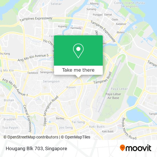 Hougang Blk 703地图