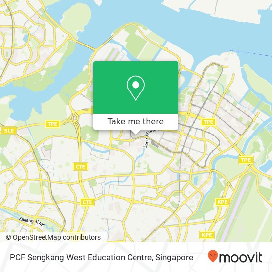 PCF Sengkang West Education Centre map