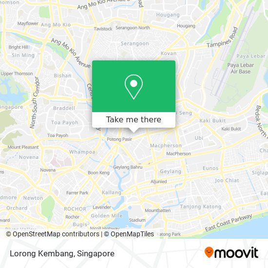 Lorong Kembang map