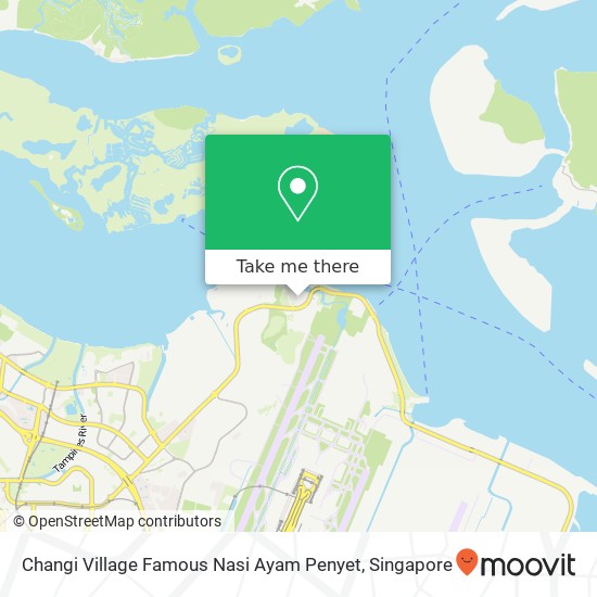 Changi Village Famous Nasi Ayam Penyet map