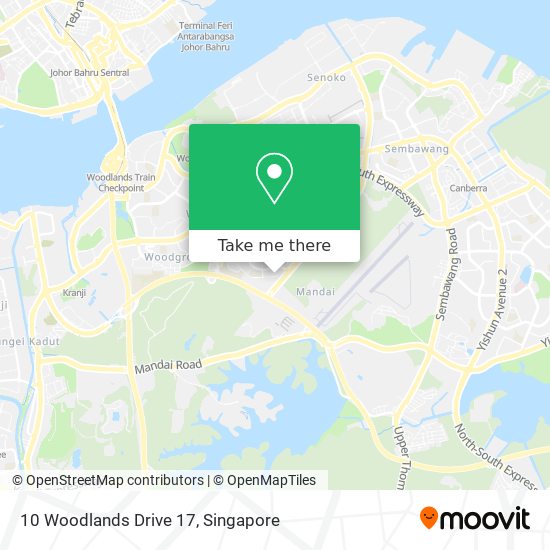 10 Woodlands Drive 17 map