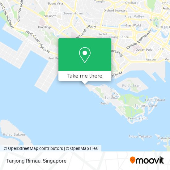 Tanjong Rimau map