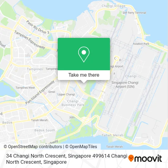 How to Get to 34 Changi North Crescent, Singapore 499614 Changi