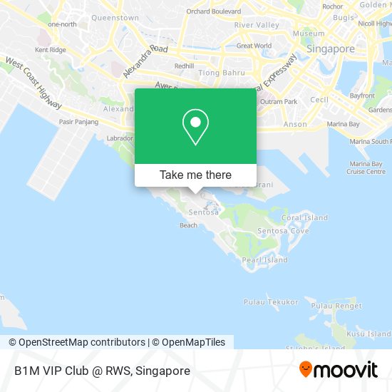 B1M VIP Club @ RWS map