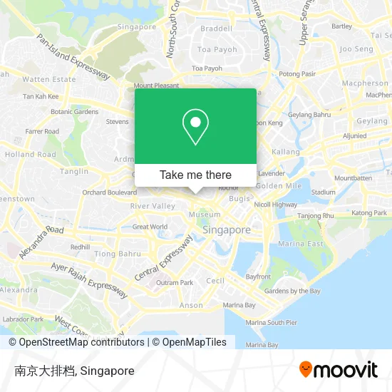 南京大排档 map