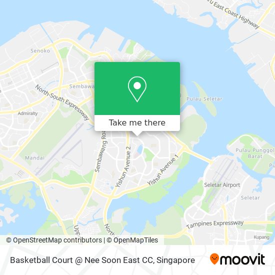 Basketball Court @ Nee Soon East CC map