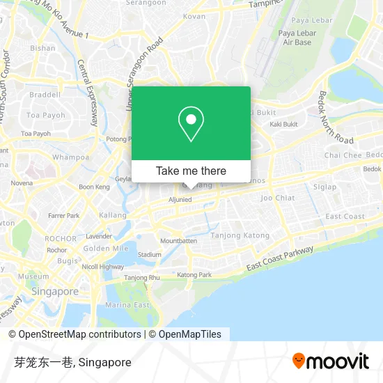芽笼东一巷 map