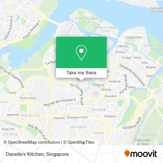 Danelle's Kitchen map