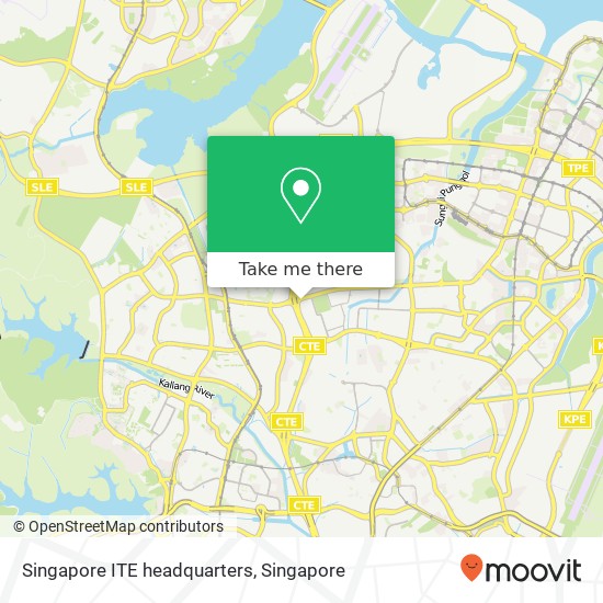 Singapore ITE headquarters map