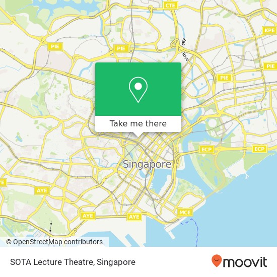 SOTA Lecture Theatre map