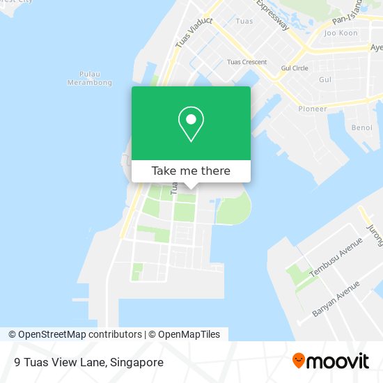 9 Tuas View Lane map