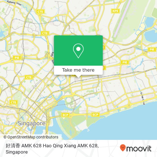 好清香 AMK 628 Hao Qing Xiang AMK 628地图