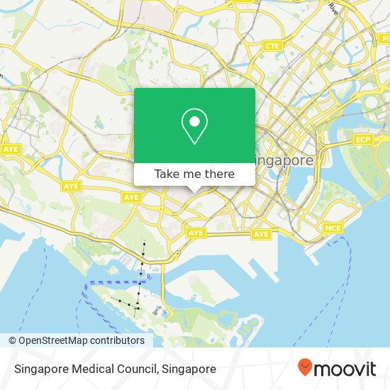 Singapore Medical Council地图