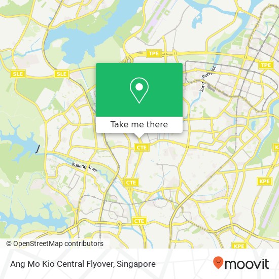 Ang Mo Kio Central Flyover地图