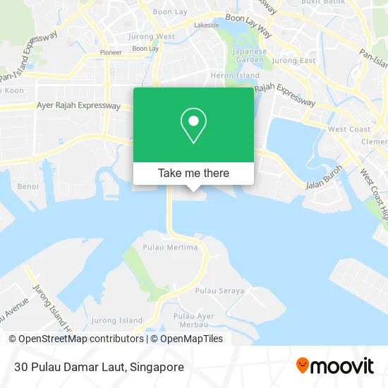 30 Pulau Damar Laut map