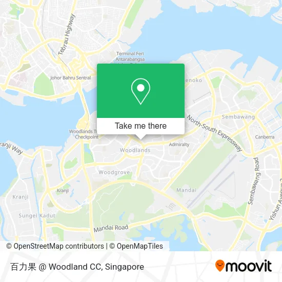 百力果 @ Woodland CC map