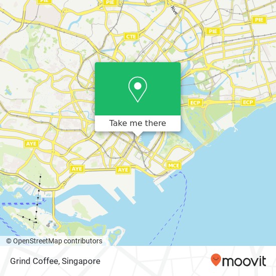 Grind Coffee map