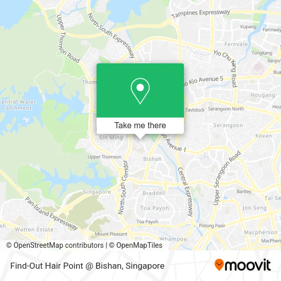Find-Out Hair Point @ Bishan map