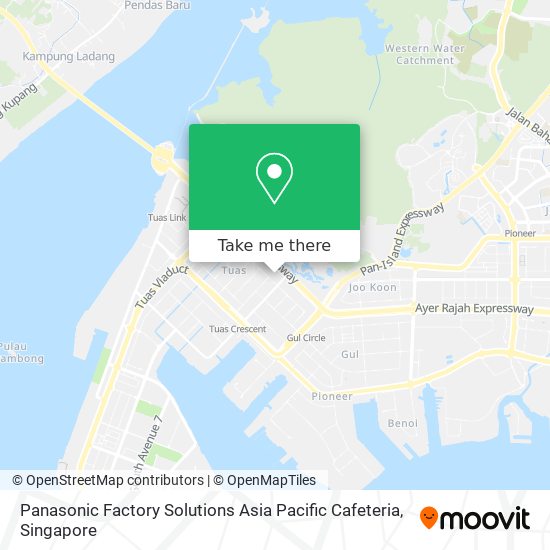 Panasonic Factory Solutions Asia Pacific Cafeteria map