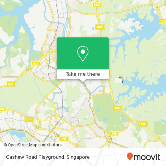 Cashew Road Playground map