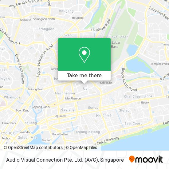 Audio Visual Connection Pte. Ltd. (AVC) map