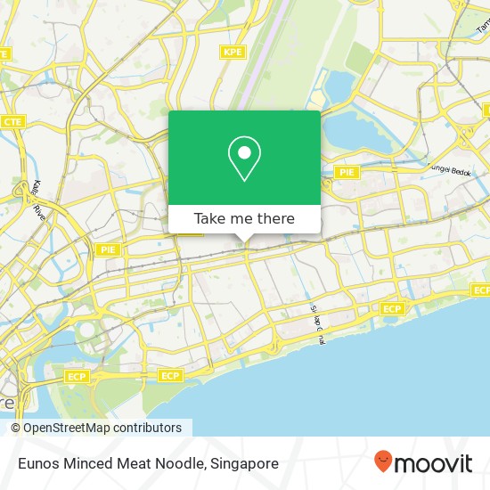 Eunos Minced Meat Noodle map