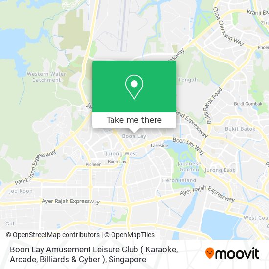 Boon Lay Amusement Leisure Club ( Karaoke, Arcade, Billiards & Cyber ) map