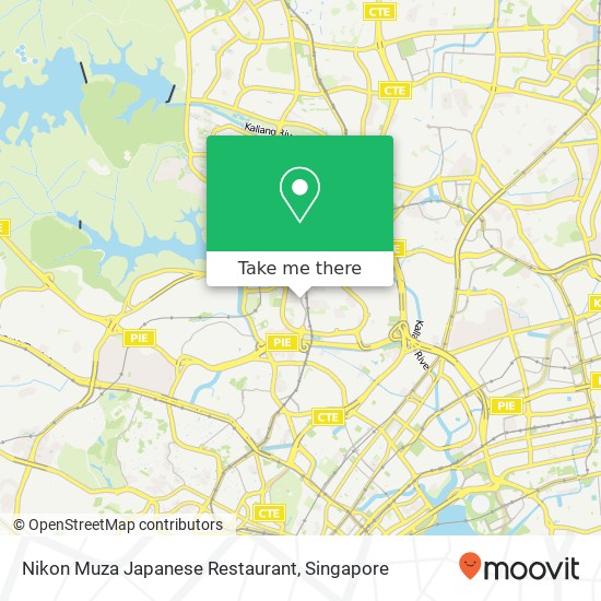 Nikon Muza Japanese Restaurant map