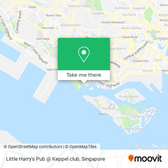 Little Harry's Pub @ Keppel club地图