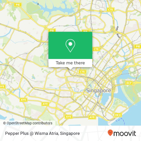 Pepper Plus @ Wisma Atria map