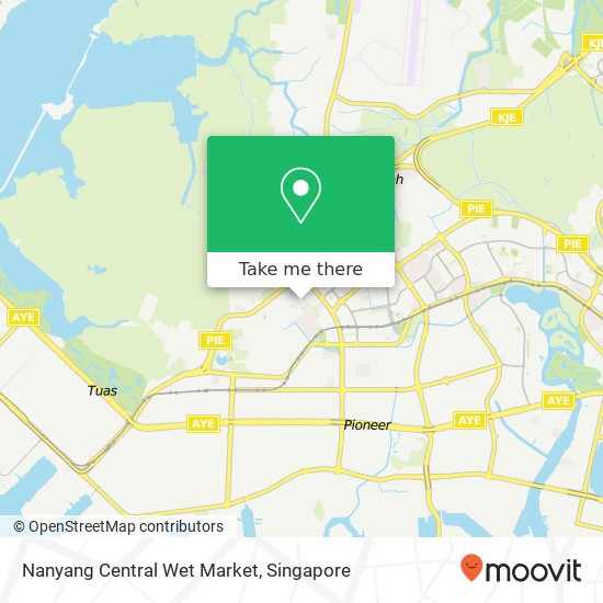 Nanyang Central Wet Market map