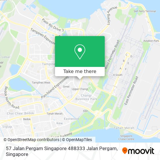 57 Jalan Pergam Singapore 488333 Jalan Pergam map