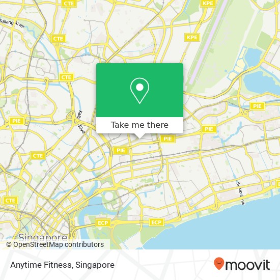 Anytime Fitness地图