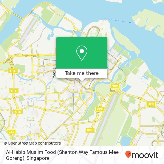 Al-Habib Muslim Food (Shenton Way Famous Mee Goreng) map