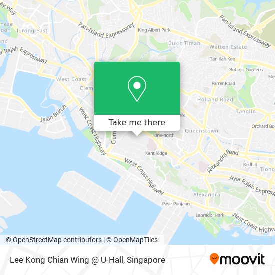 Lee Kong Chian Wing @ U-Hall map
