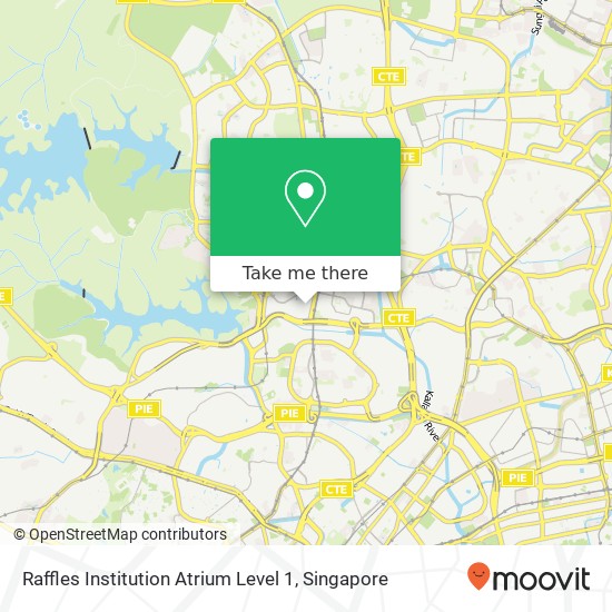 Raffles Institution Atrium Level 1 map