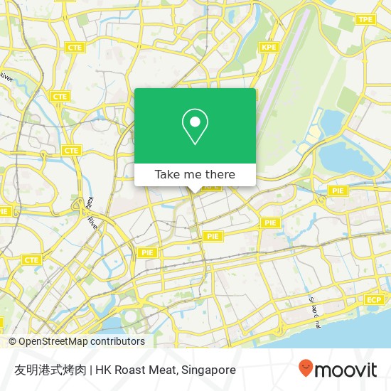 友明港式烤肉 | HK Roast Meat map