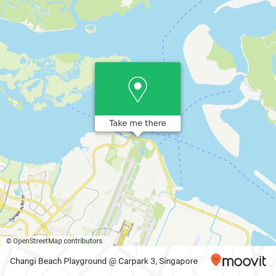 Changi Beach Playground @ Carpark 3 map