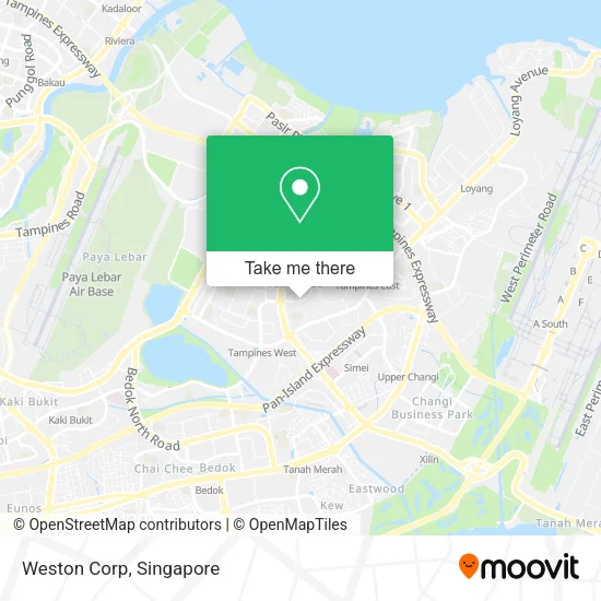 Weston Corp map
