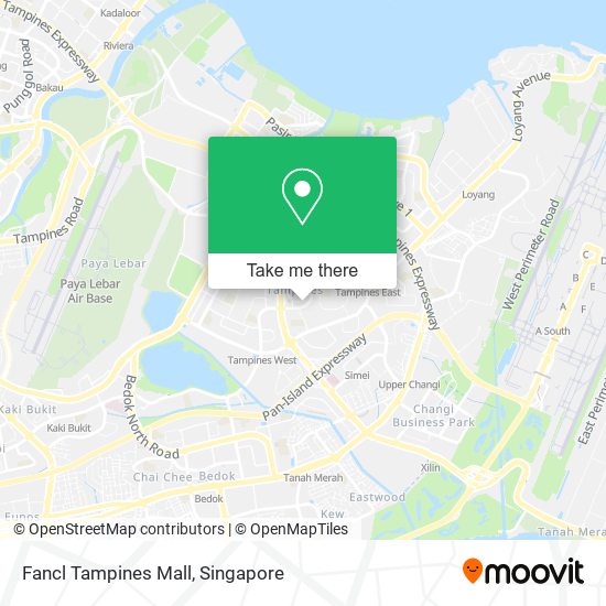 Fancl Tampines Mall map