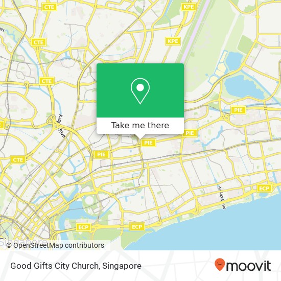 Good Gifts City Church map