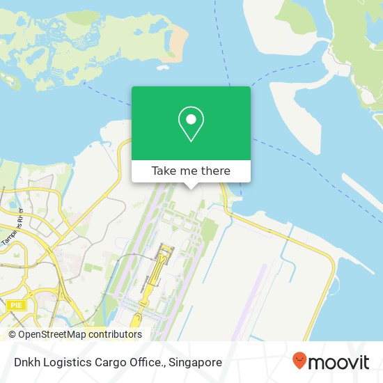 Dnkh Logistics Cargo Office. map