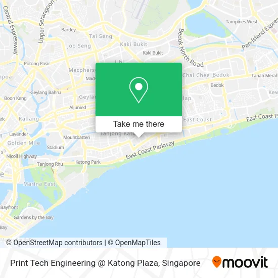 Print Tech Engineering @ Katong Plaza map