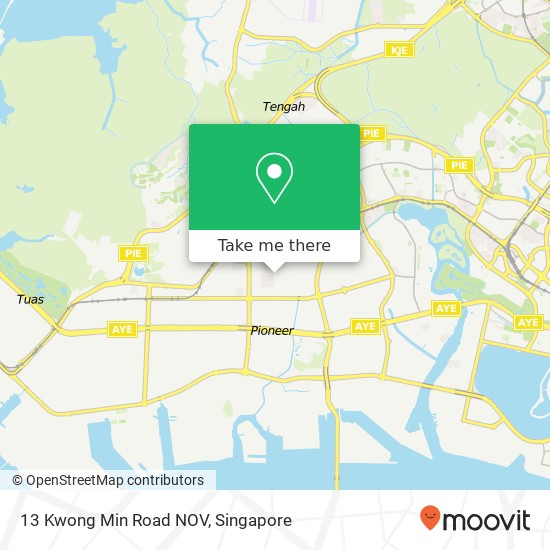 13 Kwong Min Road NOV地图