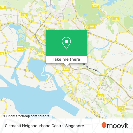 Clementi Neighbourhood Centre地图