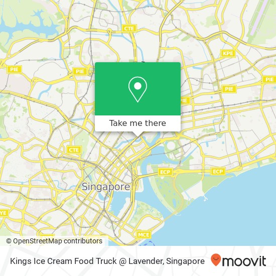 Kings Ice Cream Food Truck @ Lavender地图
