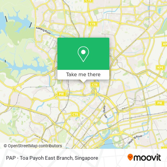 PAP - Toa Payoh East Branch地图